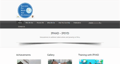 Desktop Screenshot of ifhad.org